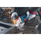 BOSCH GWX 18V-15 C kampinis šlifuoklis SOLO L-Boxx